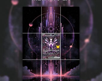 Mewtu ex | 30C 151 | Printable binder page in 3×3 format | Standard / Vault X | Digital download