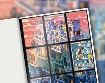 Mauzi Parade | 30C | Printable binder page in 3×3 format | Standard / Vault X | Digital download