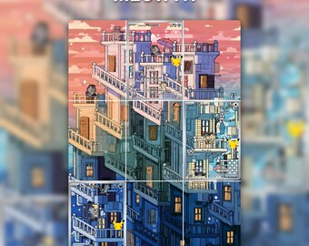 Mauzi Parade | 30C | Druckbare Binderseite im 3×3-Format | Standard / Vault X | Digitaler Download