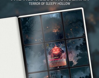 Binder Page Printable 3x3 | The Headless Horseman | Set 10 232 | Custom Full Art Card Insert | Standard & Vault X | Digital Download