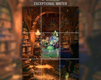 Belle - Award-Winning Author | Extended Illustration | Set of 14,230 | Binder Page Printable 3x3 | Digital Download