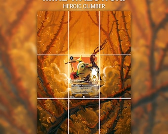 Mike Wazowski - Heroic Climber | Set 13 226 | Printable binder page in 3×3 format | Standard / Vault X | Digital download