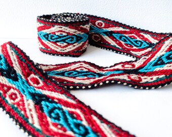 Peruvian handwoven chumpi textile trim - FC2