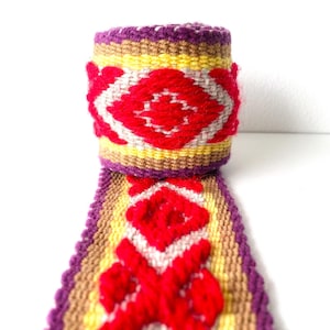 Peruvian handwoven textile trim - AM8