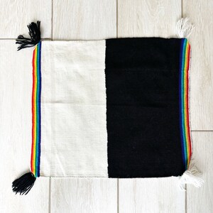Q'ero Traditional Handwoven Unkuna Duality Textile / Mestana / Altar Cloth / Despacho Cloth - CW4