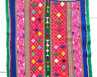 Q'ero Peruvian Andean Handwoven Vintage Textile / Lliqlla / Mestana / Missa Mesa Andina / Ritual shaman altar cloth - MV50