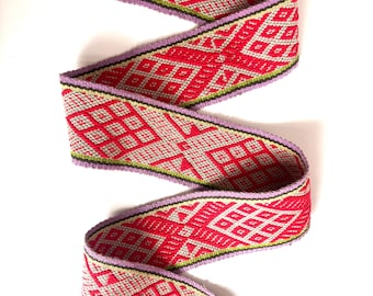Andean Peruvian handwoven Shaman ceremonial chumpi textile belt - BA20