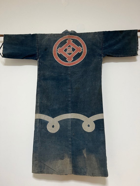 Vintage japanese cotton indigo - Gem