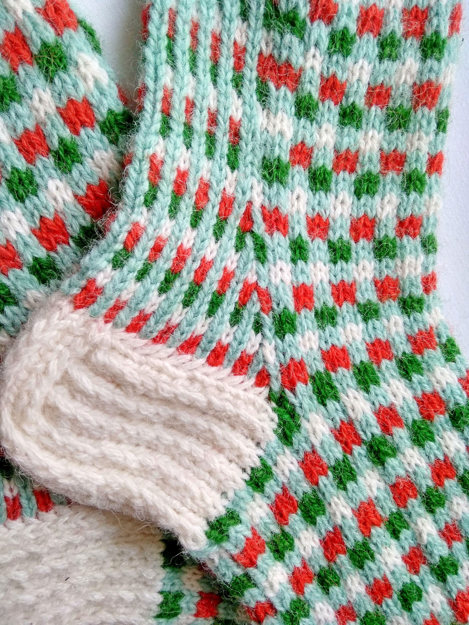 Hand Knit Wool Socks - Etsy