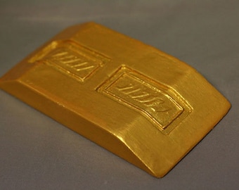 Ferengi Gold latinum brick from star trek DS9