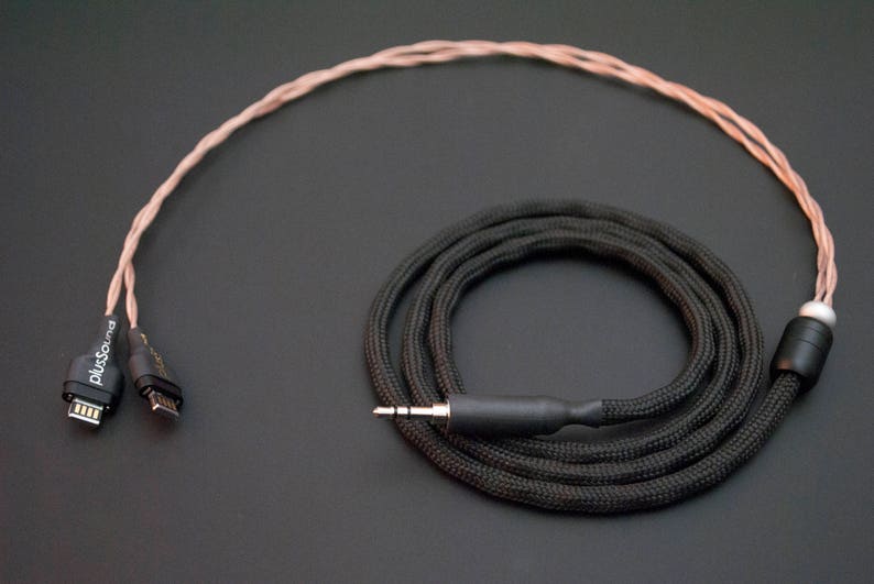 PLUSSOUND Apollonian Series Custom Cable for IEMs and Headphones 2-Pin, MMCX, FitEar, Audeze, Sennheiser, HiFiMan, Oppo, Focal, and more image 3