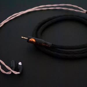 PLUSSOUND Apollonian Series Custom Cable for IEMs and Headphones 2-Pin, MMCX, FitEar, Audeze, Sennheiser, HiFiMan, Oppo, Focal, and more image 5