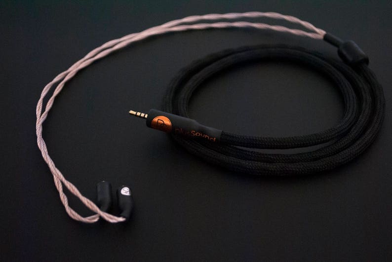 PLUSSOUND Apollonian Series Custom Cable for IEMs and Headphones 2-Pin, MMCX, FitEar, Audeze, Sennheiser, HiFiMan, Oppo, Focal, and more image 5