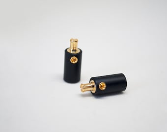 PLUSSOUND A2DC cable connectors for DIY - Works with Audio Technica E Series, LS Series, and more