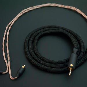 PLUSSOUND Apollonian Series Custom Cable for IEMs and Headphones 2-Pin, MMCX, FitEar, Audeze, Sennheiser, HiFiMan, Oppo, Focal, and more image 1