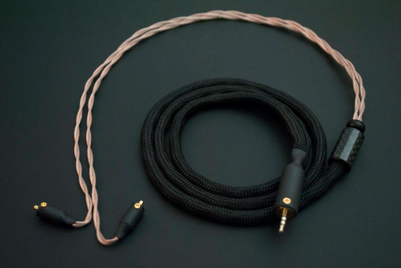 PLUSSOUND Apollonian Series Custom Cable for IEMs and Headphones 2-Pin, MMCX, FitEar, Audeze, Sennheiser, HiFiMan, Oppo, Focal, and more image 1