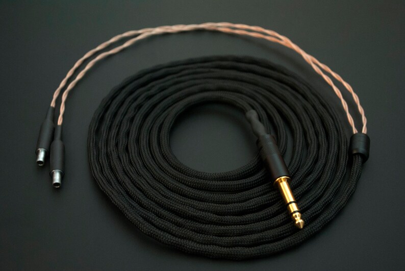 PLUSSOUND Apollonian Series Custom Cable for IEMs and Headphones 2-Pin, MMCX, FitEar, Audeze, Sennheiser, HiFiMan, Oppo, Focal, and more image 2