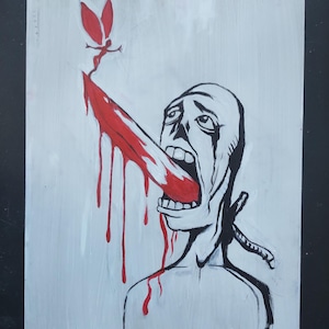 Sie zog mir das Messer durch die Kehle