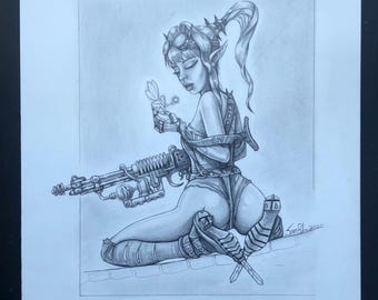 Pixie tame the Warrior