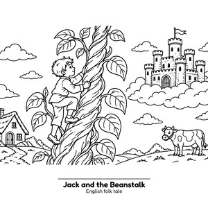 Storybook Attic: Enchanted Fairy Tale Classics | Vintage Fairy Tale Coloring Book for Adults, Teens and Kids, Detailed Storybook Scenes image 9