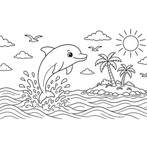 Knuffel Sprout Babies: Kleurboek met babydieren (printbaar PDF-bestand), schattige kleurplaten van bos- en boerderijdieren voor kinderen en volwassenen. afbeelding 7
