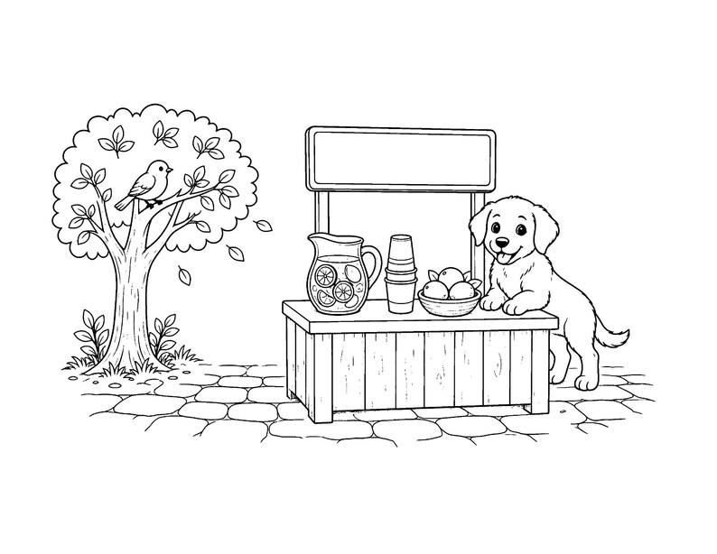 Waggy Tail Cuddles / Libro para colorear de perros y cachorros para niños y adultos, llamativo y fácil, PDF imprimible, descarga instantánea imagen 10
