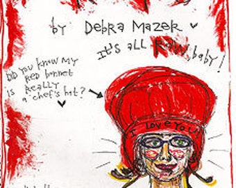 Little Red Recepten: een rauw/veganistisch e-boek van Debra Mazer