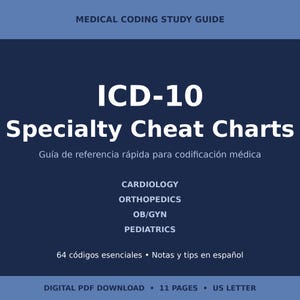 ICD-10-Kodierungsübersicht (PDF-Download) | Kardiologie, Orthopädie, Gynäkologie/Geburtshilfe, Pädiatrie – Kurzübersicht