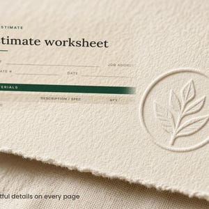 外壁工事請負業者向け見積書テンプレート、工事費用計算スプレッドシート、変更指示書ログ（デジタルダウンロード） 画像 3