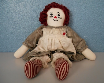 Raggedy Ropes Antique 1970s Raggedy Ann and Andy Jump Rope - Etsy