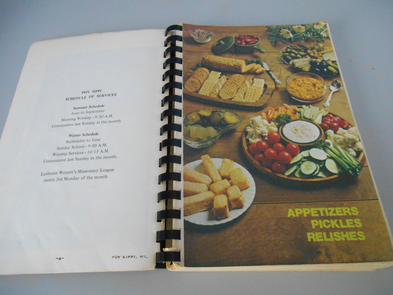 Emmaus Lutheran Church Poy Sippi WI Cookbook Etsy