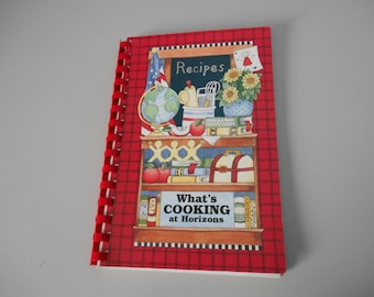 What's Cooking at Horizons cookbook, Appleton WI cookbook, Midwest recipes, WI cookbook, Elementary school cookbook