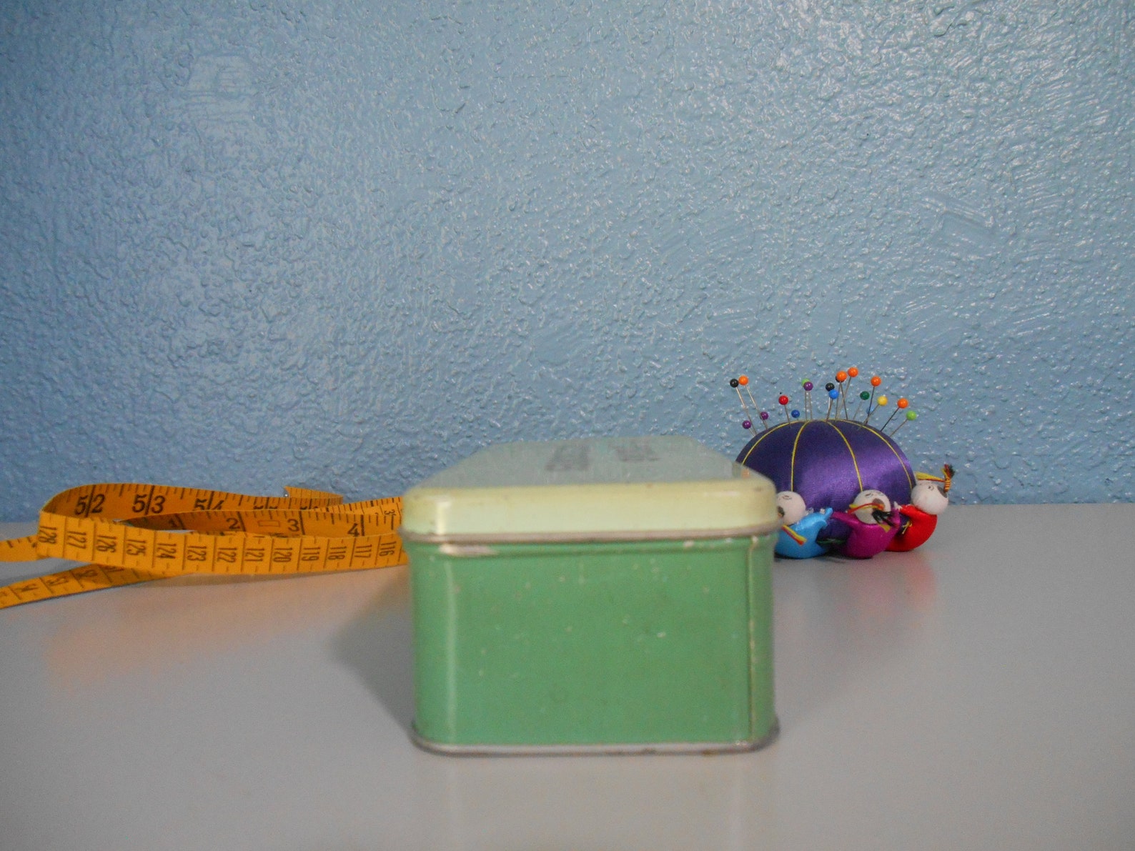 Metal Zig Zag Accessories Sewing Box With Accessories Etsy