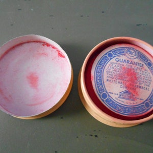 Whitehall Heather Rouge Oramber face powder, Whitehall Pharmacal Company, Vintage make up image 4