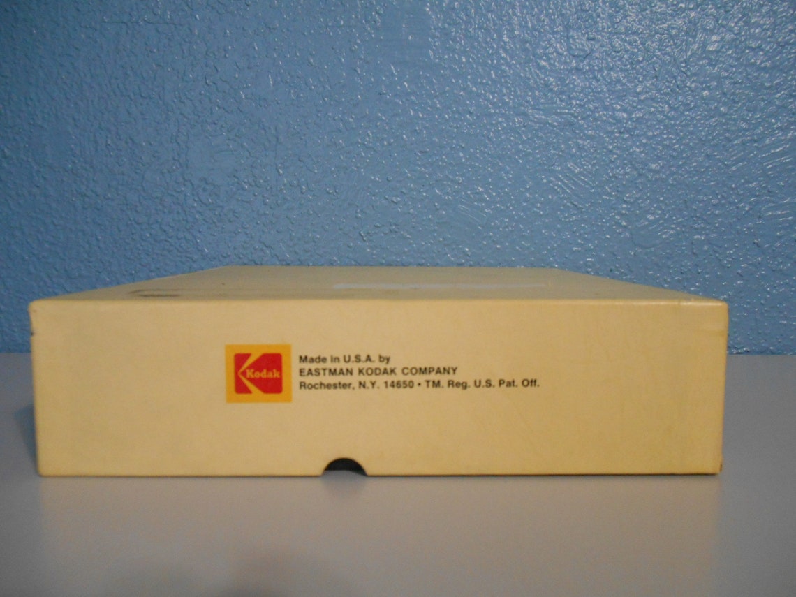 Kodak Carousel 80 Slide Tray With Original Box Photo Slide Etsy