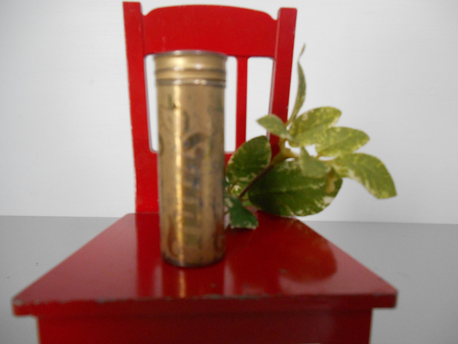 Vintage Metal Tums Container Etsy