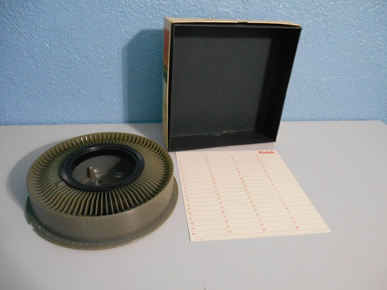 Kodak Carousel Transvue 80 Slide Tray Kodak Photo Slide Tray Etsy