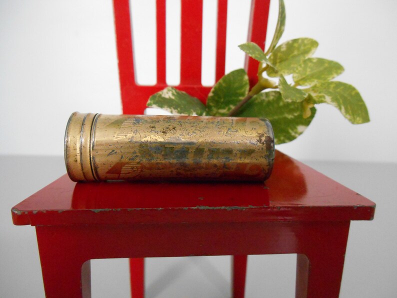 Vintage Metal Tums Container Etsy