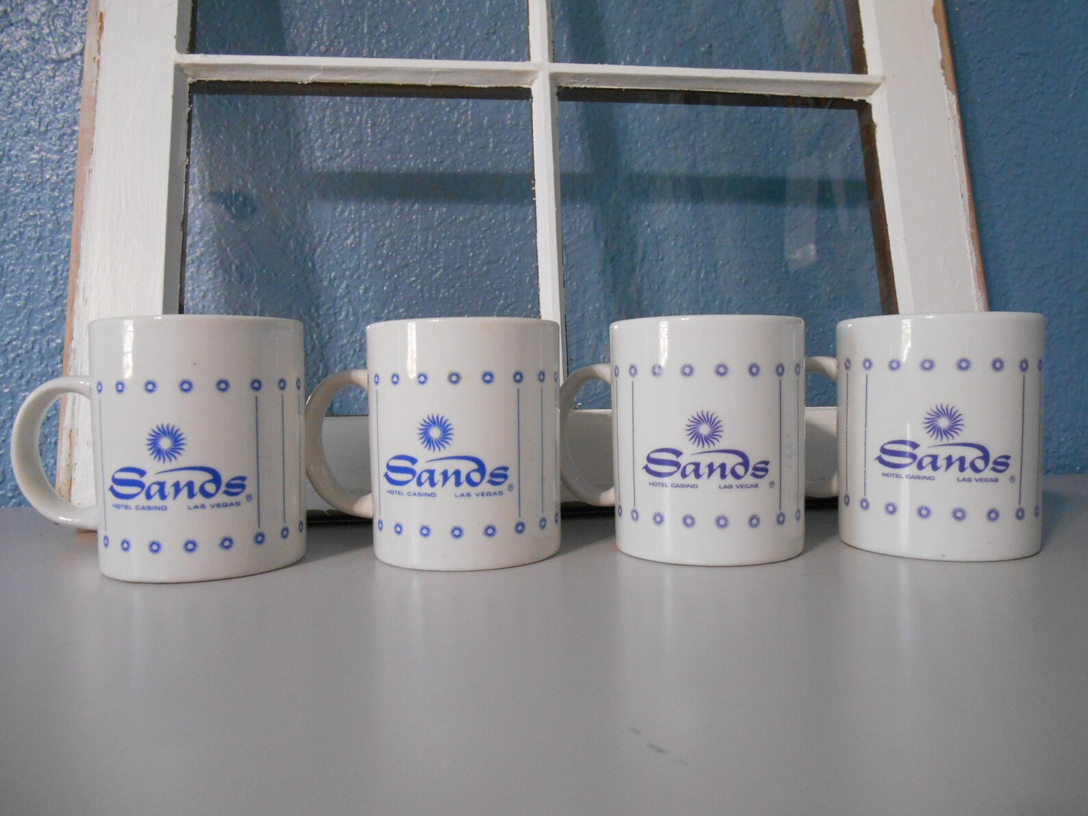 Sands Hotel Casino Las Vegas Coffee Mugs 4 Las Vegas Etsy