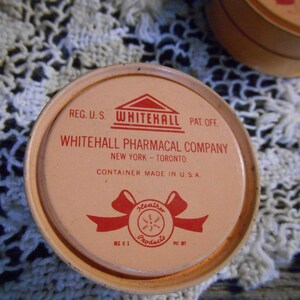 Whitehall Heather Rouge Oramber face powder, Whitehall Pharmacal Company, Vintage make up image 7