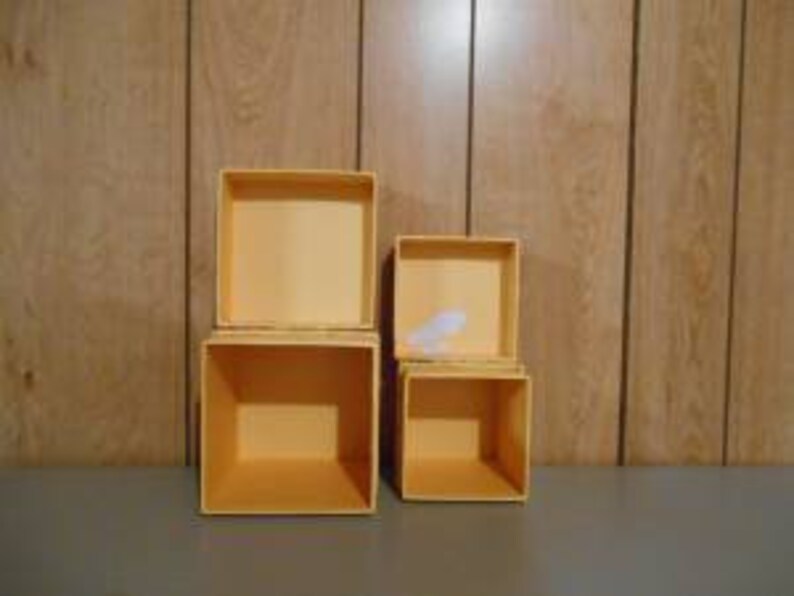 Lang's Stackable Decorative Boxes inch by Inch Etsy