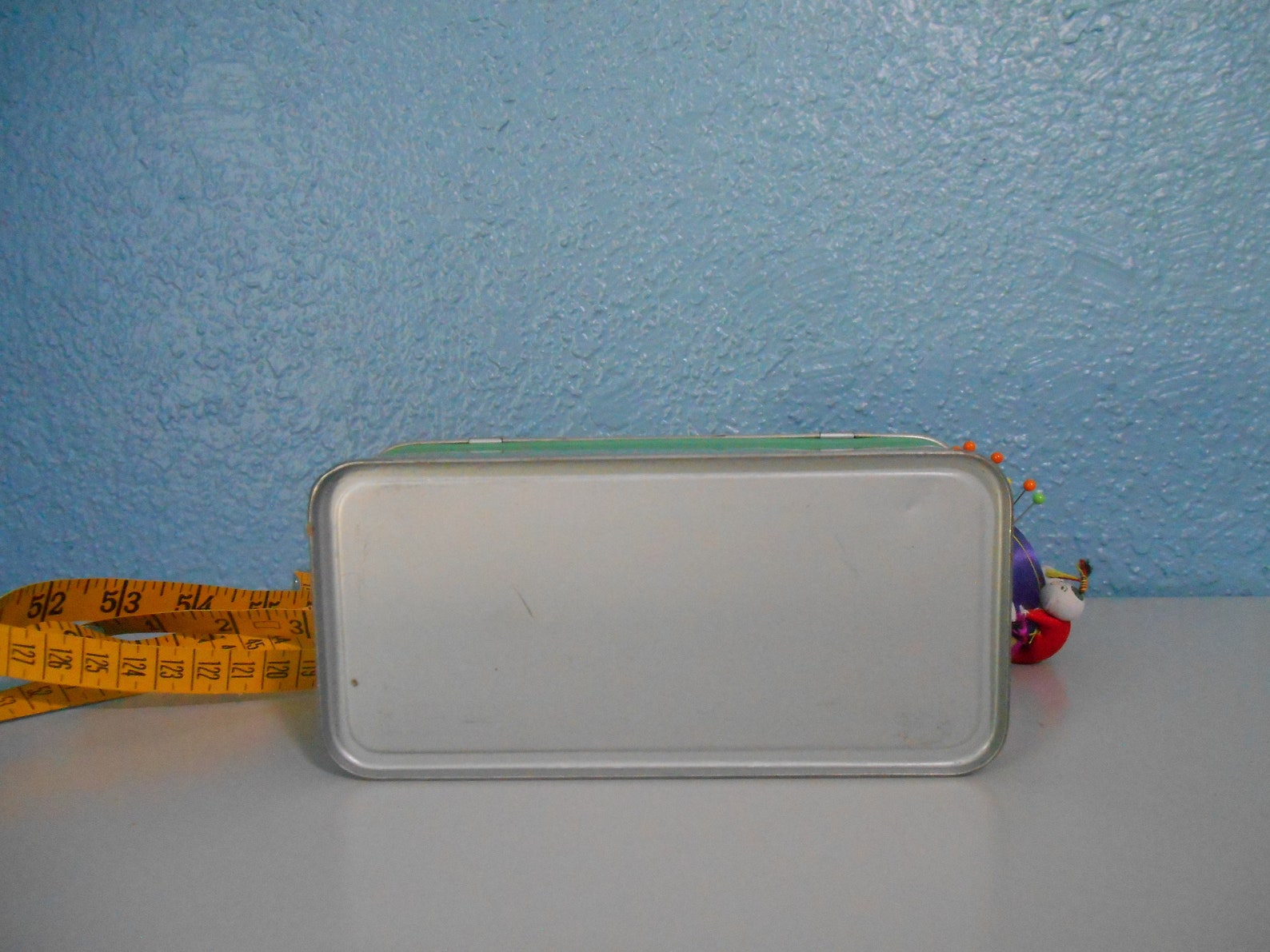 Metal Zig Zag Accessories Sewing Box With Accessories Etsy