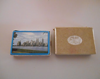 Vintage New York City playing cards, Central playing cards, NYC deck of cards, NYC skyline, Collectible decof of cards