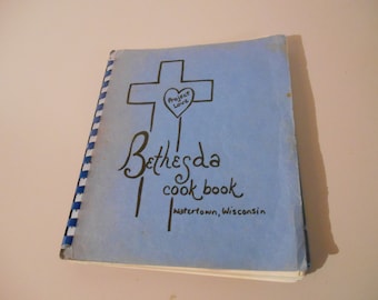 Bethesda Watertown Wi Project Love cookbook, Lutheran cookbook, Midwest cookbook, Group home cookbook