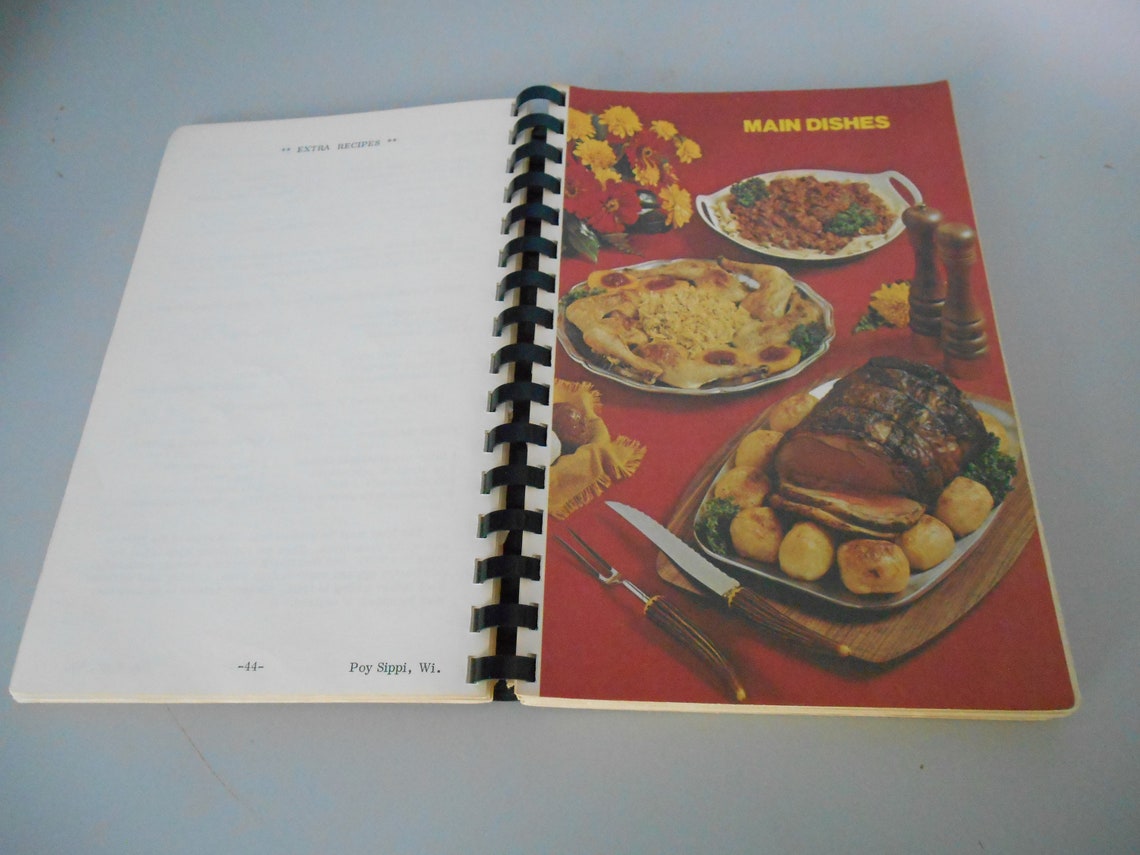 Emmaus Lutheran Church Poy Sippi WI Cookbook Etsy