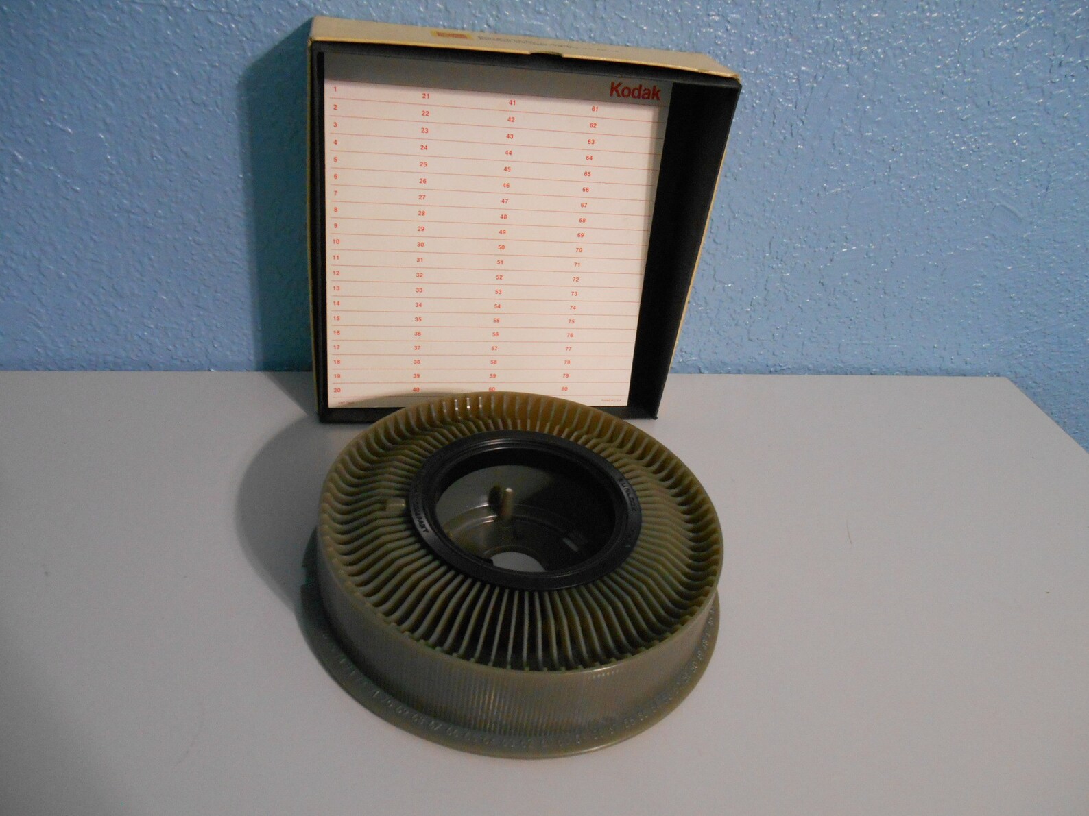 Kodak Carousel Transvue 80 Slide Tray Kodak Photo Slide Tray Etsy