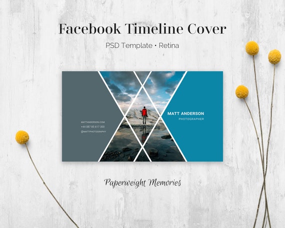Facebook Timeline Cover Retina Facebook Timeline Template Etsy