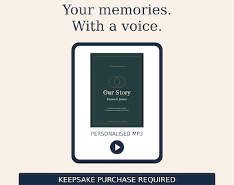 Keepsake Audio Upgrade with Music for Your Kubz Media Story - MP3