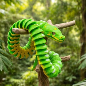 Groene Boompython