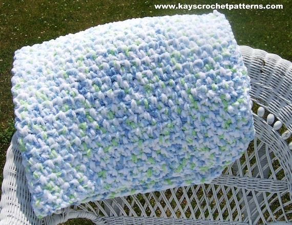 Quick & Easy Crochet Pattern Baby Evelyn Blanket